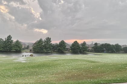 El norte de Texas sufrió en abril clima severo, con granizo, tormentas y tornados