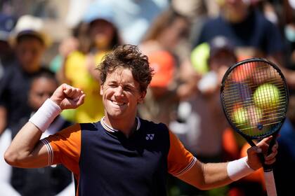 El noruego Casper Ruud accedió a su segunda final consecutiva en Roland Garros