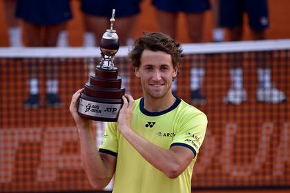 El noruego Casper Ruud ganó dos veces el ATP 250 de Buenos Aires y es el vigente campeón
