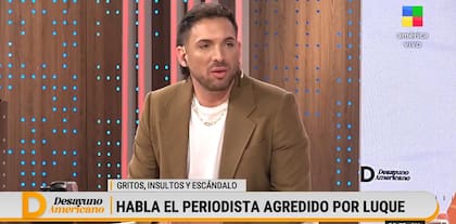 El notero de Desayuno Americano explicó que la situación le generó palpitaciones