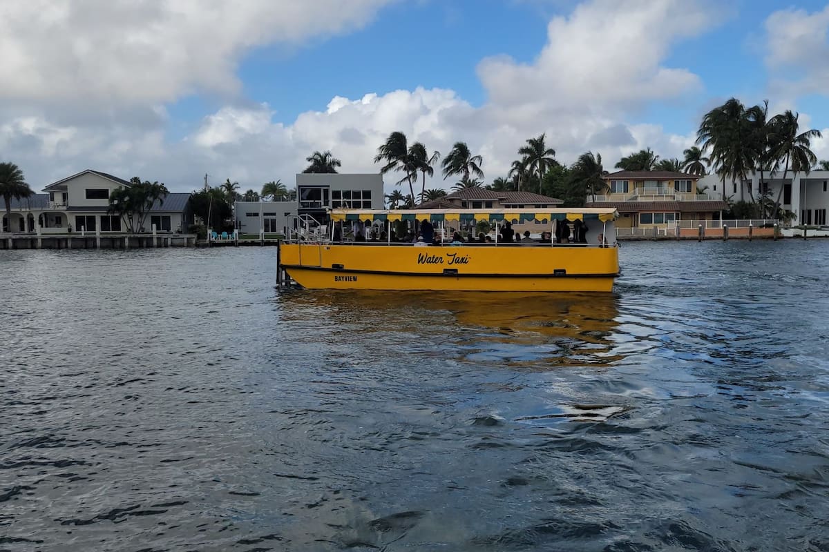 Como será o novo serviço gratuito de táxi aquático em Miami Beach: trajetos, horários e inauguração