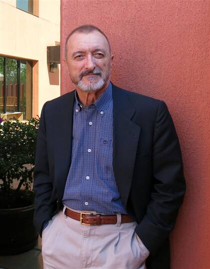 El novelista español Arturo Pérez-Reverte