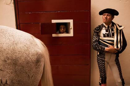 El novillero peruano David Carrasco, en México