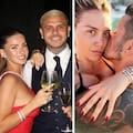 De Zaira Nara a los besos a China Suárez y Mauro Icardi en Turquía, así recibieron los famosos el año