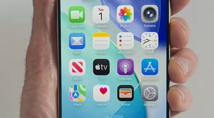 El nuevo aspecto de iOS 26