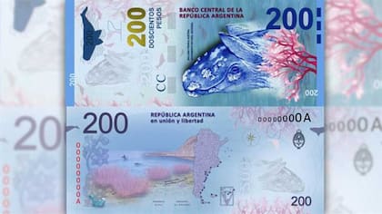 El nuevo billete de $200