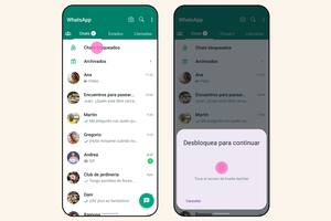 El nuevo Chat Lock o bloque de chats permite asignale una contraseña a una conversación específica dentro de WhatsApp