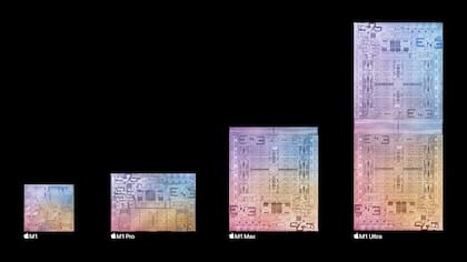 El nuevo chip M1 Ultra combina dos procesadores M1 Max