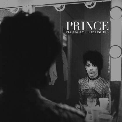 La tapa del nuevo disco con música de Prince, Piano and Microphone 1983, que se conocerá en septiembre