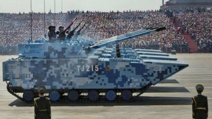 El nuevo diseño contrasta enormemente con los camuflajes tradicionales de diseño orgánico