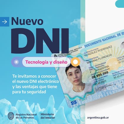 El nuevo DNI que lanzará el Ministerio del Interior