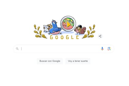 El nuevo doodle sobre los Juegos Olímpicos que incluye una sorpresa