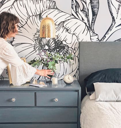 El nuevo empapelado de la habitación de @janajanitablog sumó 1200 likes