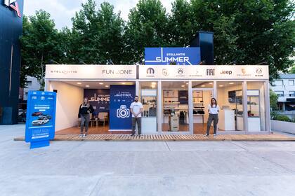 El nuevo espacio del Grupo Stellantis en Mar del Plata.