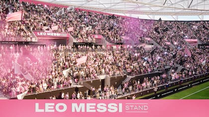 El nuevo estadio de Inter Miami tiene una tribuna que le rinde homenajes a Lionel Messi