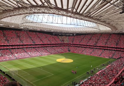 El nuevo estadio San Mamés de Bilbao, abierto en 2020