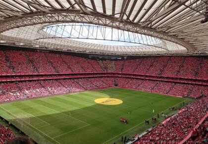 El nuevo estadio San Mamés de Bilbao, abierto en 2020