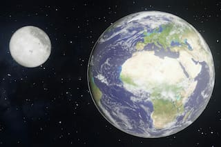 Confirman que la Luna se alimenta de atmósfera terrestre desde hace millones de años