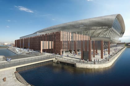 El nuevo estadio costará cerca de 500 millones de libras y la zona del Goodison Park se reurbanizará