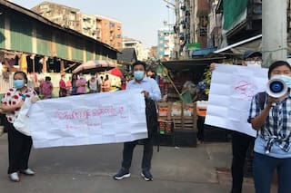 Golpe en Myanmar: el cacerolazo también se impone en el remoto país asiático