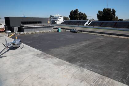 El nuevo helipuerto porteño funciona dentro del predio del Autódromo Oscar y Juan Gálvez