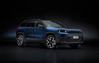 El nuevo Jeep Compass en su color "Azul Pacífico"