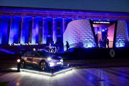 El nuevo Megane E-Tech en la Facultad de Derecho de la UBA