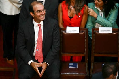 El nuevo ministro de la Corte Suprema de Justicia, Manuel José García-Mansilla, a la espera del discurso de Milei del 1° de marzo