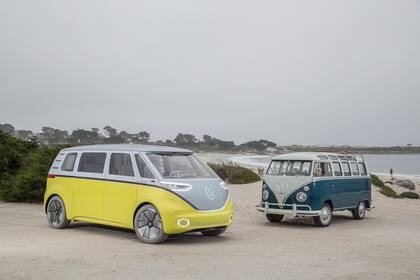 El nuevo modelo conserva la esencia de la Kombi de la era hippie