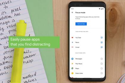 El nuevo modo sin distracciones de Android 10