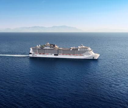 El nuevo MSC Virtuosa de MSC Cruceros se caracteriza por un paseo icónico de 112 metros de largo con una impresionante cúpula LED en el corazón del barco. Luego de los itinerarios en Reino Unido realizará salidas desde Dubai