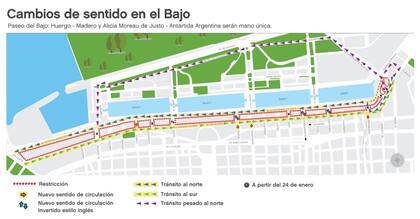 El nuevo Paseo del Bajo, es el corredor vial de 7 kilómetros que unirá las autopistas Illia, 25 de Mayo y Buenos Aires-La Plata