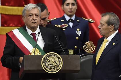 Andrés Manuel López Obrador juró como presidente de México el 1 de diciembre de 2018