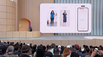 El nuevo probador de ropa de Google