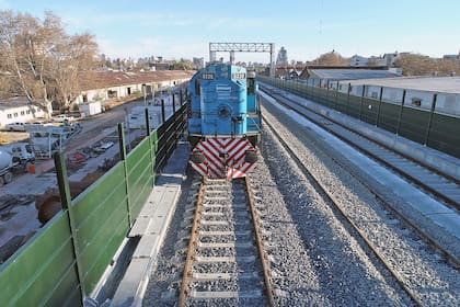 El nuevo recorrido del ferrocarril San Martín