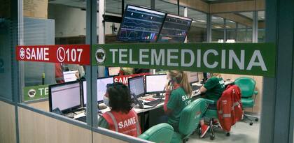 Con la tercera ola de Covid, aumentan las consultas por síntomas al servicio de telemedicina del SAME porteño