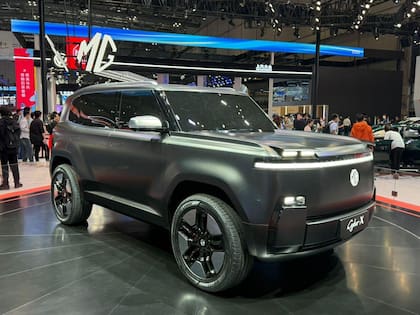 El nuevo SUV Cyber X presentado en el Salón Automóvil de Shanghái 2025