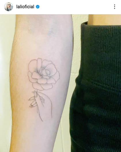 El nuevo tatuaje que se hizo Lali Espósito