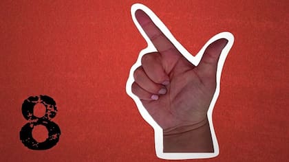 El número 8 en China