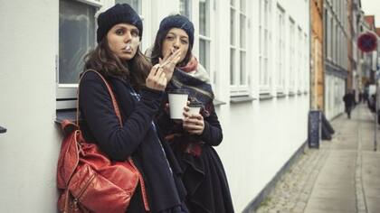 El número de mujeres fumadoras en Dinamarca es más alto que el promedio nacional.