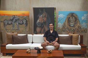 El nutricionista de deportistas que ahora se dedica a retratar animales con dibujos hiperrealistas