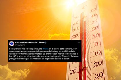 El NWS advierte que las noches en Arizona no bajarán de 21 °C