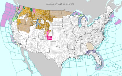 El NWS en Seattle mantiene una alerta de inundaciones vigente hasta la tarde del jueves para el noroeste y centro oeste del estado de Washington