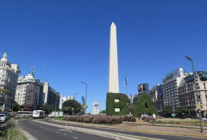 El Obelisco de Buenos Aires, uno de los mayores íconos porteños