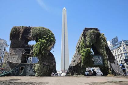 El Obelisco, el día después del tricampeonato