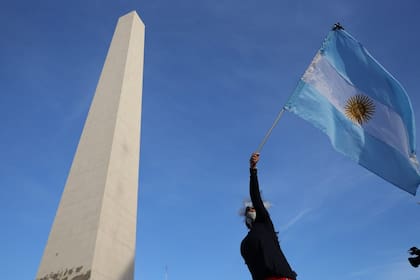 El Obelisco es un escenario habitual de manifestaciones políticas