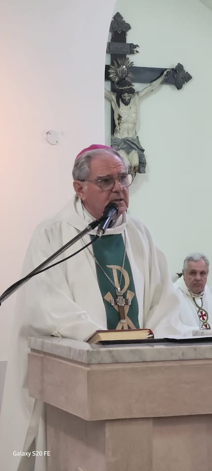 El obispo Oscar Ojea, presidente del Episcopado