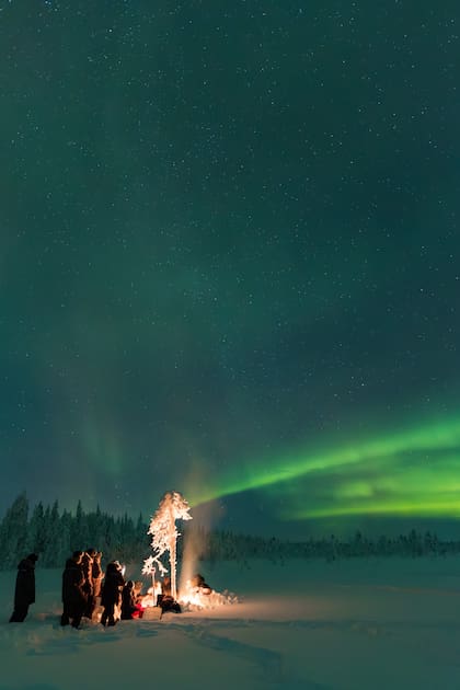 El objetivo de Agustín es que más argentinos viajen a conocer las auroras (Foto: Gentileza Agustín de la Parra)