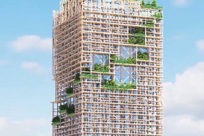 El objetivo de Sumitomo Forest es celebrar su 350 aniversario con una torre que inspire la presencia de un bosque en una ciudad como Tokio