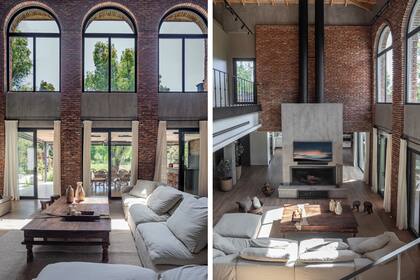 El objetivo fue crear recorridos fluidos, equilibrar el peso de materiales contundentes y evitar la sensación de vacío.